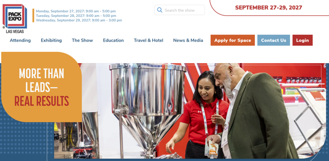 Pack Expo Las Vegas 2027